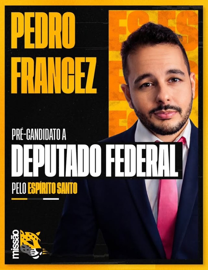Pedro Francez, candidato a deputado federal